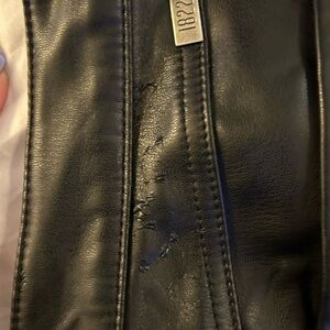 1822 faux leather pants